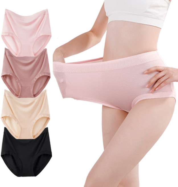 핑크셀럽 빅사이즈 쭉쭉 모달 팬티 4종세트