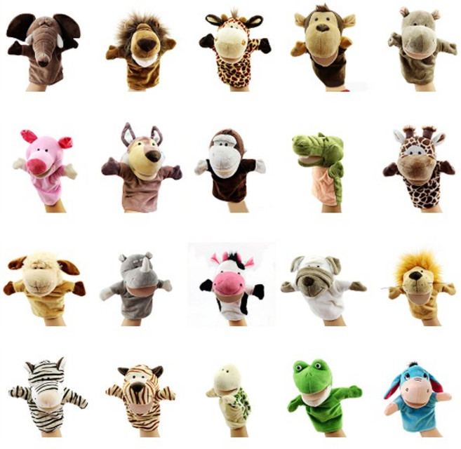 국내배송 fooi 구연동화 연극 손인형 동물장갑 벌어지는 입 인형 5시건 당일배송, 20.당나귀