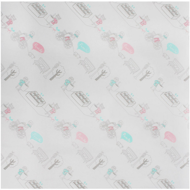 벅스웨이 소풍 김밥포장지, 1세트, 500개