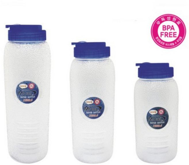 ALS 원형물병 냉장고물병 물통 물병 식당물병, 2개, 1.5L