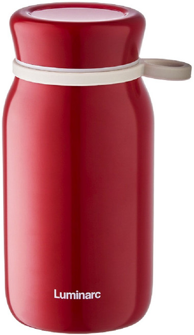 루미낙 라떼 보온보냉병, 레드, 350ml