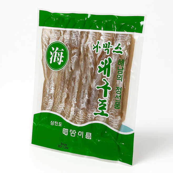 국산 해남식품 바닥대구알포 나막스 바다대구포 60번 건어물 300g, 1개