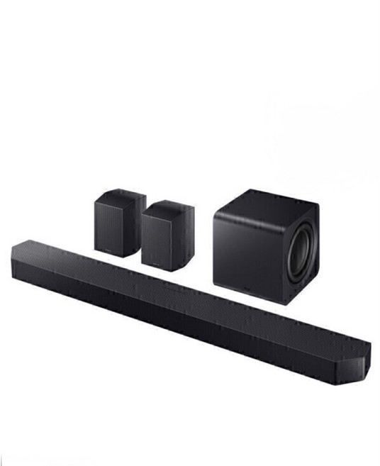 삼성HW-Q990H/KR 사운드바 11.1.4채널 돌비애트모스 Q심포니 블루투스, 블랙, HW-Q990H/KR