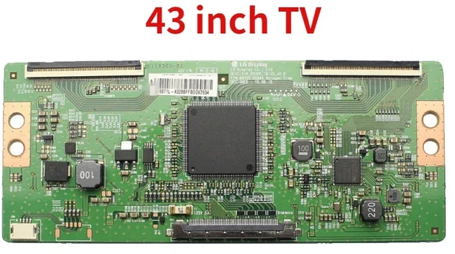 필립스 호환 Vizio sony 호환 LG 호환용 새 Tcon 보드 6870C-0584Afor 43'' TV V16 55UHD TM120_v0.6...등, 04 43 inch TV