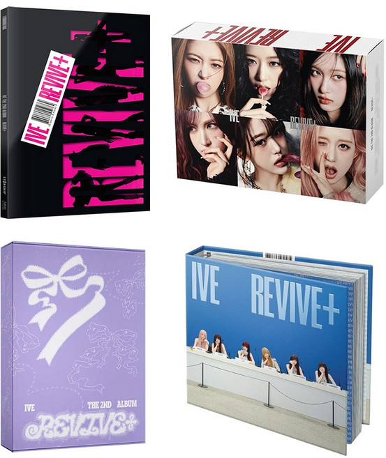 아이브 리바이브 앨범 초판 [애플뮤직 정품 미공포 셀카 포카 특전 및 네잎클로버 키링 증정] IVE REVIVE ALBUM 미개봉 새상품 정규 2집 뱅뱅, CHALLENGERS(화이트) 애플뮤직특전 및 키링증정