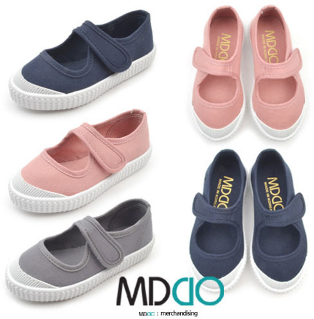 엠디두 찍찍이 벨크로 엘리 스니커즈 모닝 유아동 주니어 슬립온 단화 아동단화 실내화 편한신발