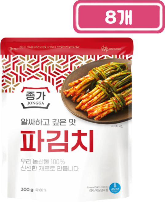 종가집)파김치, 8개, 300g