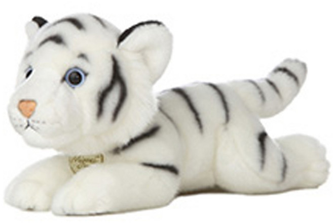 [돌앤돌스]2026 NEW MIYONI 미요니 정글 백호 인형-귀여운 동물 봉제인형 소품 돌앤돌스, 1개, 혼합색상, 28cm