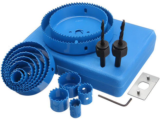 세인티에프 목공용 홀쏘 16종 세트, 1세트