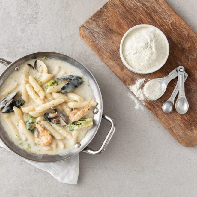 푸딩팩토리 떡볶이 분말스프 1kg 다양한 맛 대용량 양념가루 국물떡볶이 짜파구리 까르보나라 크림, 까르보나라 스프, 1개