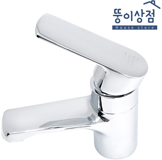 국산 고급형 원홀 세면기 309 욕실 세면대 수전, 1개