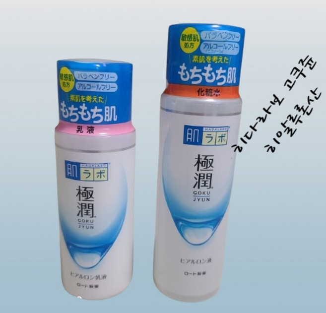 하다라보 고쿠쥰 2종세트 (스킨170ml+로션140ml), 1세트