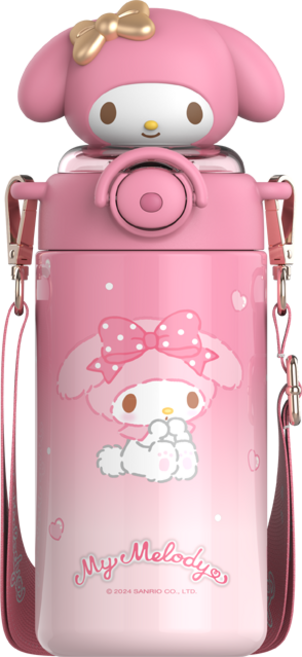정품 산리오 텀블러 600ml, 마이멜로디, 1개