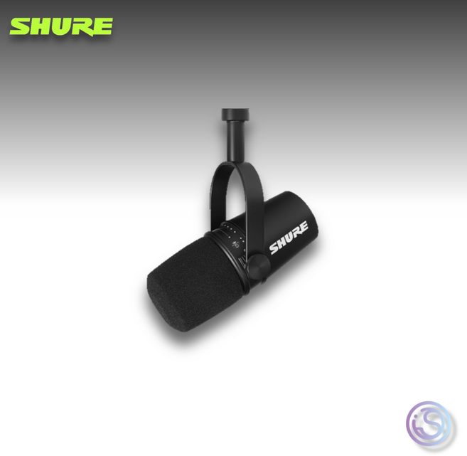 슈어 SHURE MV7 팟캐스트 USB XLR 하이브리드 다이나믹 마이크 방송 스트리밍, 화이트