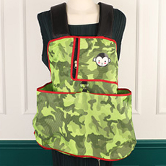 다모아앞치마 수확용 나물 앞치마 접이식 주머니 앞치마 작업용 농사 농사용 앞치마, 5번밀리터리, 1개