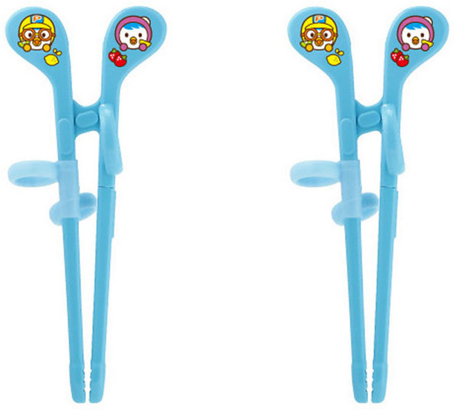 해호 에디슨 뽀로로 미니젓가락 (오른손) 블루, 2개