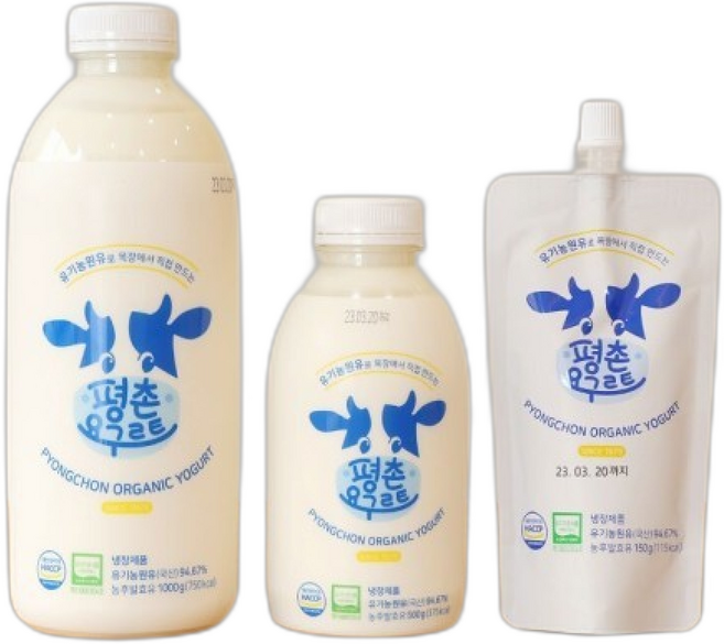 유기농 요거트 평촌 요구르트, 1개, 150ml