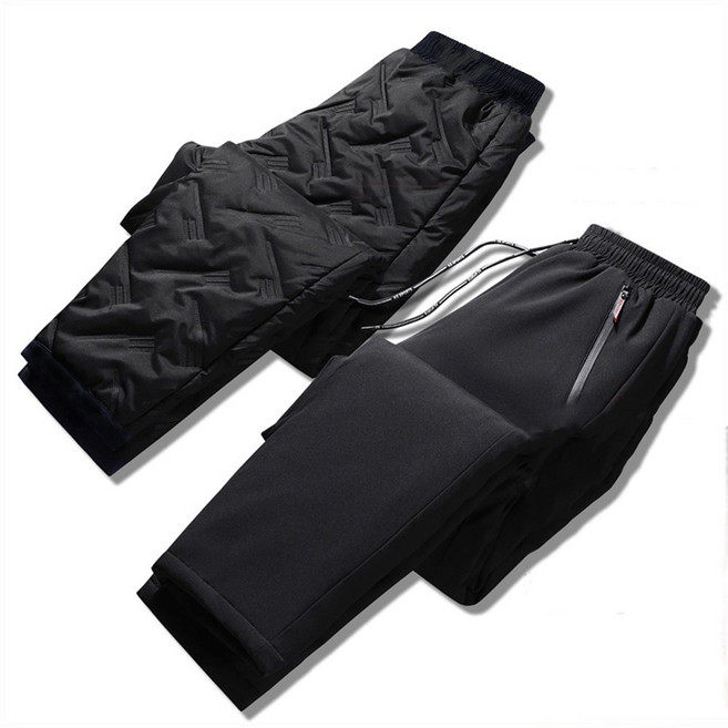 루니르 두껍고 편한 깔깔이 겨울 바지 방수 작업복 등산바지