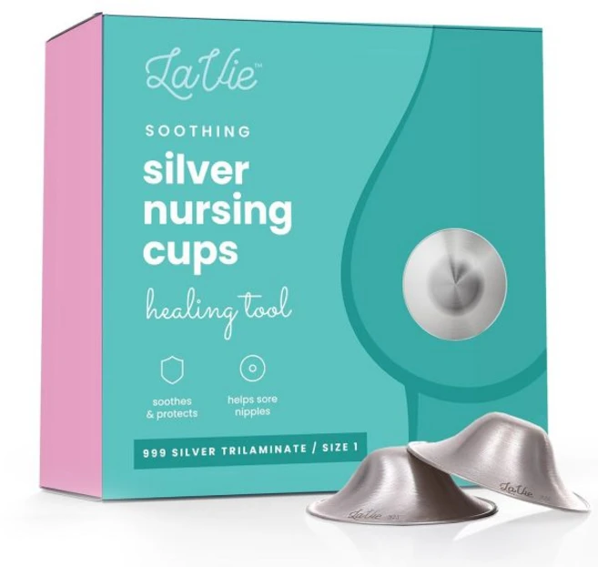 라비 실버 수유컵 신생아 수유 유두 진정 보호 모유 엄마 편안한 완화 999 트릴라미네이트 전 자연 사이즈 1 미주 내수용, 레귤러 사이즈 - 쿠팡