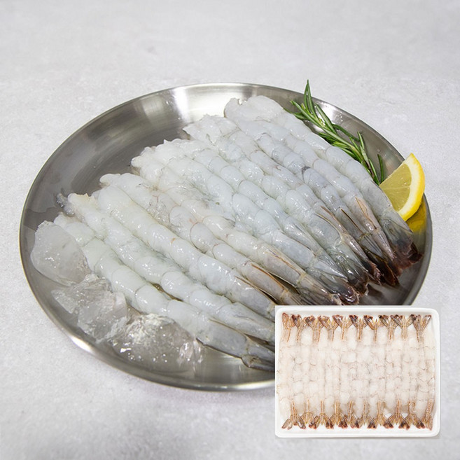 삼둥이수산 노바시새우 20미 450g 30미 300g 40미 300g 특품 해산물 튀김용 제수용, 1개
