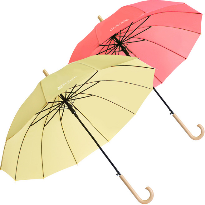 세인트스코트 12K 우드 파스텔 장우산 2개