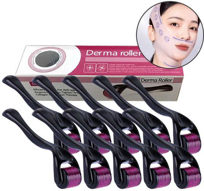 더마 MTS 롤러 홈케어, 1개, 0.5mm(10개)+리프팅밴드(1개)