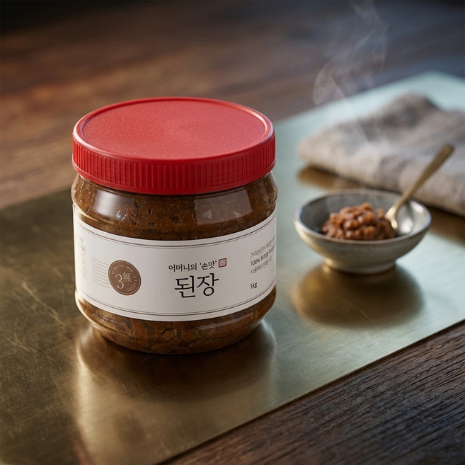 가야진장 된장 전통 무첨가물 100 발효 국내산, 1개, 1kg