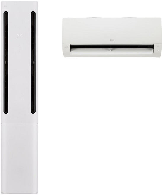 18+6평형/ FQ18FC1EA2/ LG 휘센 오브제컬렉션 쿨 에어컨 2in1 (1시리즈)/ 2025년 3등급 가정용 멀티형 에어컨/ 일반배관 or 매립배관/, 일반배관형, FQ18FC1EA2 + 전용에어커버추가