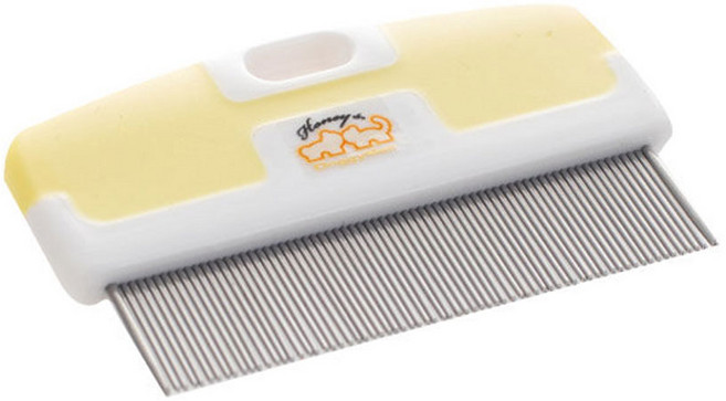 하이즈 애견 휴지 없이 눈꼽 제거 빗 눈곱 전용 안면참빗 강아지 개 관리 반려견 용품, 1개