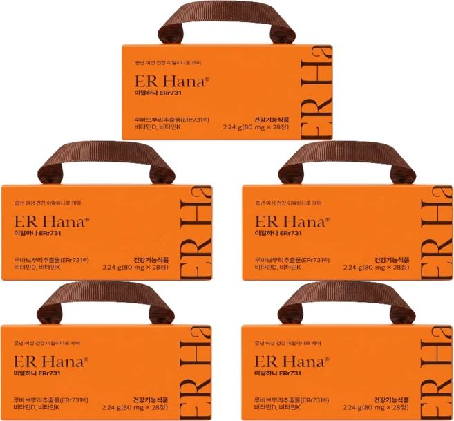 이알하나 80mg x 28정 5개 / DY - 쿠팡