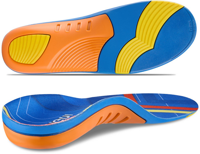 기능성 아치깔창 족저근막염 평발용 충격 흡수 발 피로 완화