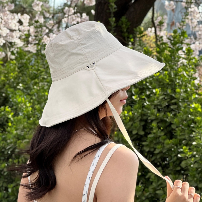 [윈즈] 여성 챙넓은모자 벙거지 햋빛가리개모자