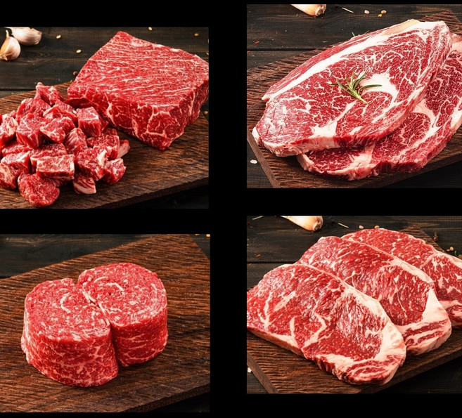 [명절선물세트] 안동한우 1등급 구이/정육혼합 선물세트 1.6KG, 1개