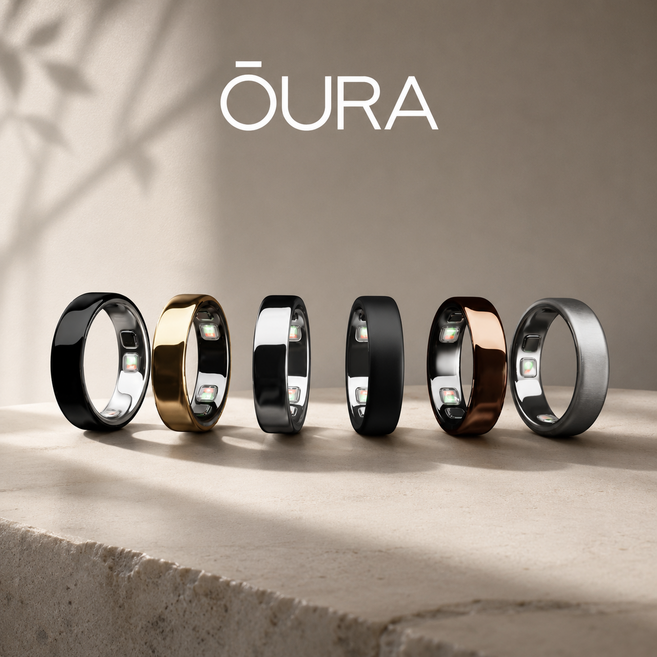 오우라링 5세대 Oura ring 5 스마트링, Black, Size 9