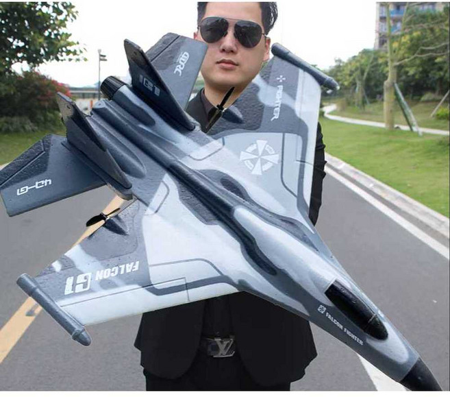 원격제어 비행기 전투기 드론 rc 조종기 글라이더 폼, 39cm 라이트형 + 배터리2, 1개