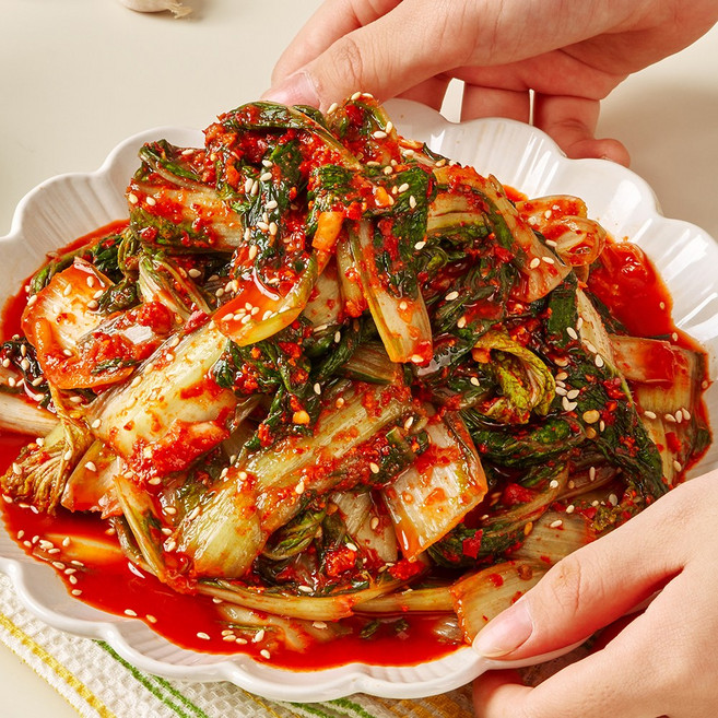 홍주부 국산 전라도 얼갈이김치, 1개, 1kg