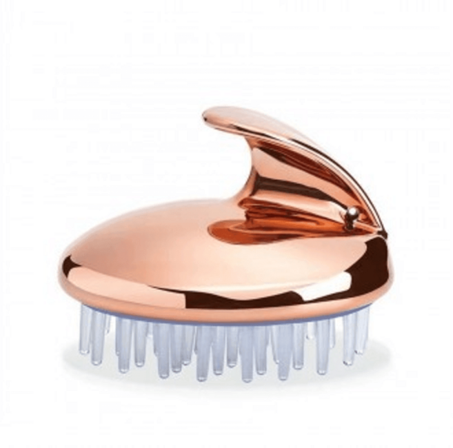 디아망 데일리 스케일링 샴푸 브러쉬 두피마사지기 골드, 2개