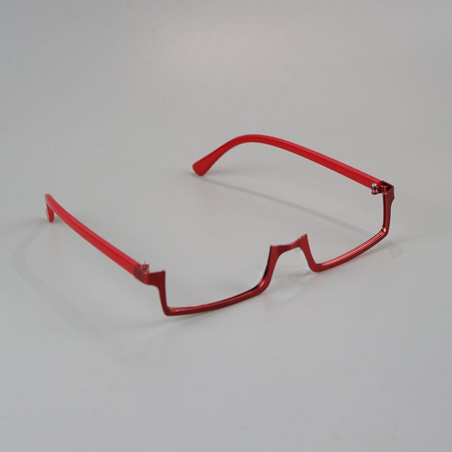 여성 패션 안경테 렌즈 없는 반테 장식 안경테 LT