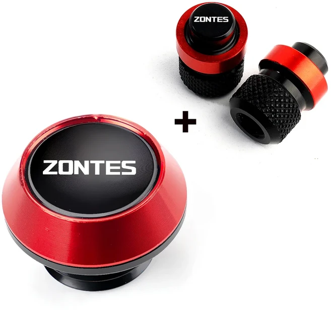 M20*2.5 엔진 오일 필러 캡 (존테스 368G GKE 350D 오토바이 필터 커버 타이어 밸브, 15 Combo Red