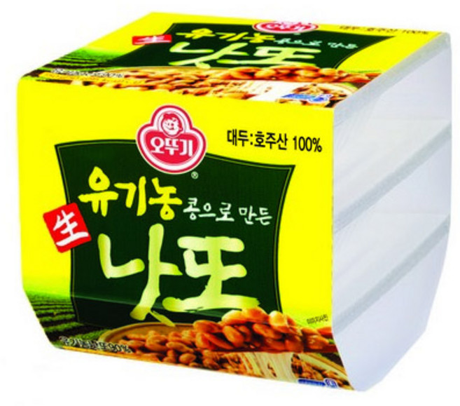 (냉동)오뚜기 유기농콩으로만든생낫또150g, 150g, 1개