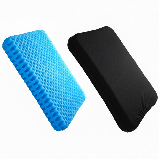 드림바이 욕창방지방석 환자용 휠체어 통풍 절방석 1개, 블루