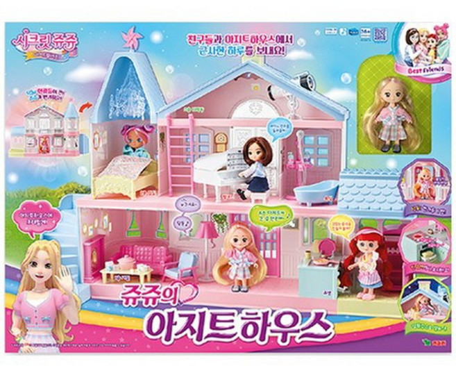 (선물완구) 시크릿쥬쥬 베스트프렌즈 쥬쥬의 아지트 하우스, 1개