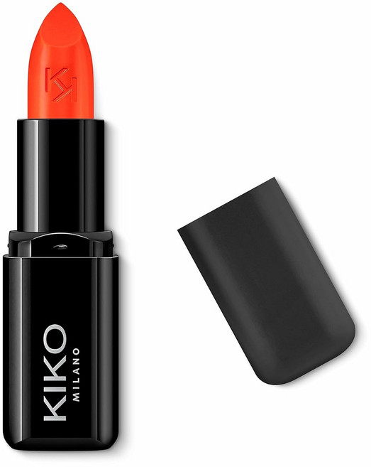 KIKO Milano Smart Fusion Lipstick 427 Rich And Nourishing With A Bright Finish, 413 Red Papaya, 1개