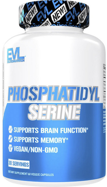 EVLUTIONNUTRITION Phosphatidyl Serine veg capsule, 1罐, 60顆
