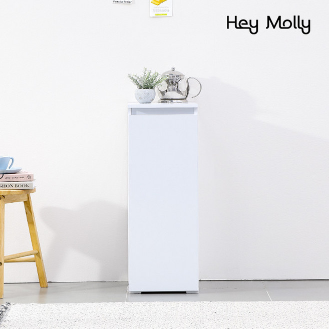 헤이몰리 엘라 300 수납 틈새장, 화이트, 화이트