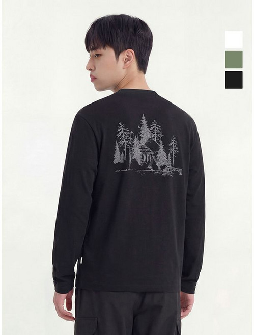 웨스트우드 남성 네오 그래픽 긴팔티_WO1MNTR483