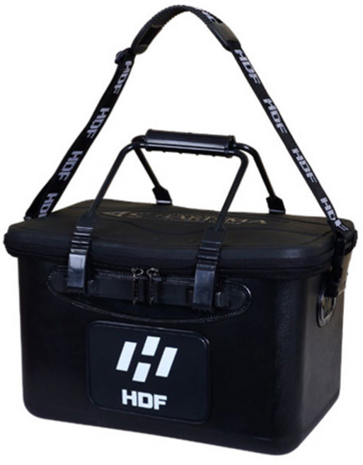 해동 HDF EVA 블랙 하드 밑밥통 36 40 45 낚시 보조가방