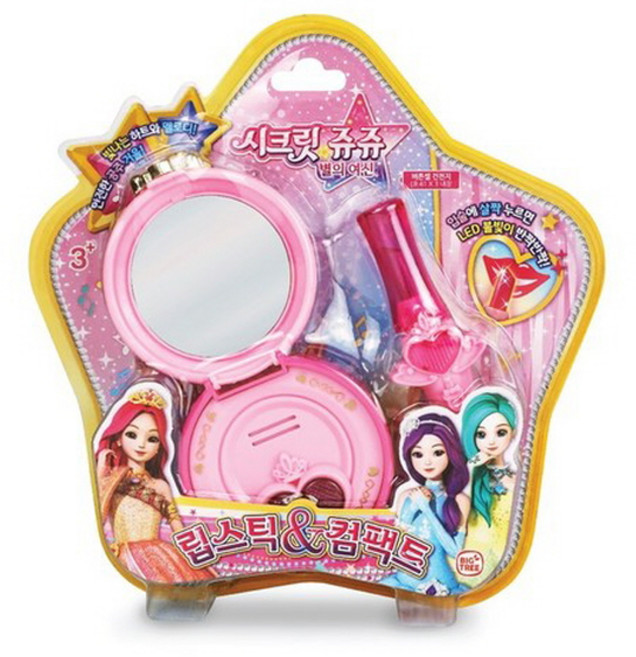 시크릿쥬쥬 립스틱 컴팩트 세트, 1개