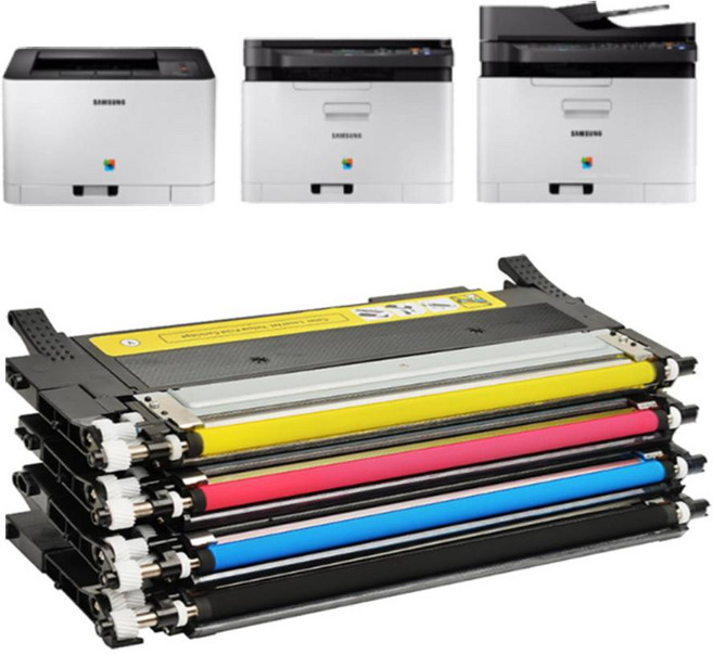 삼성 프린터 토너 CLT-K404S SL-C433, 1개, 빨강색 1000매