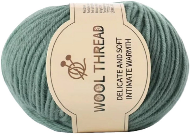 中粗羊毛線 4股多色 手工編織 diy編織 鉤針 圍巾